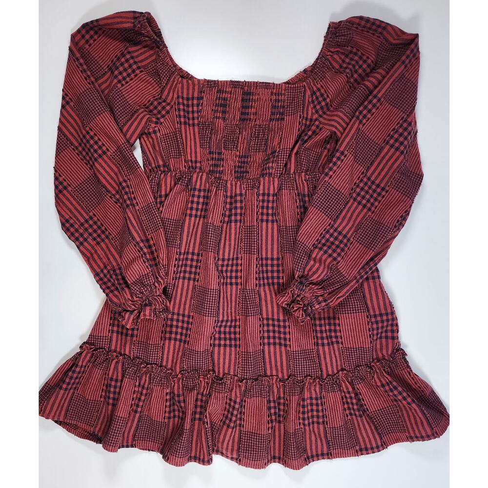 &MERCI‎ Cottagecore Boho Prairie Babydoll Peasant Dress Small - Picture 11 of 11